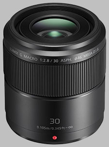 image of the Panasonic 30mm f/2.8 ASPH MEGA OIS LUMIX G MACRO lens