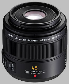 image of the Panasonic 45mm f/2.8 ASPH MEGA OIS LEICA DG MACRO-ELMARIT lens