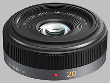 image of the Panasonic 20mm f/1.7 ASPH LUMIX G lens