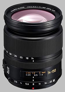 image of the Panasonic 14-150mm f/3.5-5.6 ASPH MEGA OIS LEICA D VARIO-ELMAR lens
