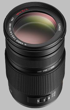 image of the Panasonic 100-300mm f/4-5.6 ASPH MEGA OIS LUMIX G VARIO lens