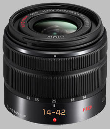 image of the Panasonic 14-42mm f/3.5-5.6 II ASPH MEGA OIS LUMIX G Vario lens