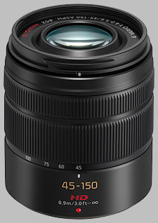 image of the Panasonic 45-150mm f/4-5.6 ASPH MEGA OIS LUMIX G VARIO lens
