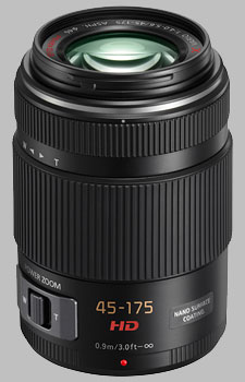image of the Panasonic 45-175mm f/4-5.6 ASPH POWER OIS LUMIX G X VARIO PZ lens