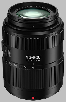 image of the Panasonic 45-200mm f/4-5.6 II POWER OIS LUMIX G VARIO lens