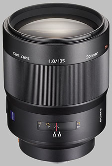 image of the Sony 135mm f/1.8 Carl Zeiss Sonnar T* SAL-135F18Z lens