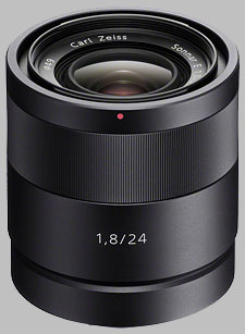 image of the Sony E 24mm f/1.8 Carl Zeiss Sonnar T* ZA SEL24F18Z lens