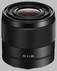 image of the Sony FE 28mm f/2 SEL28F20 lens