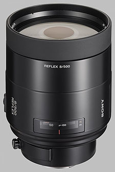 image of the Sony 500mm f/8 Reflex SAL-500F80 lens