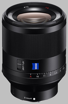 image of the Sony FE 50mm f/1.4 ZA SSM Zeiss Planar T* SEL50F14Z lens