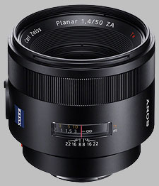 image of the Sony 50mm f/1.4 ZA SSM Carl Zeiss Planar T* SAL50F14Z lens