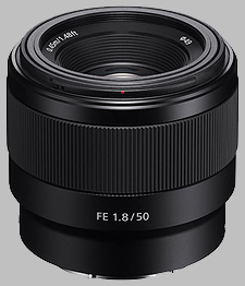 image of the Sony FE 50mm f/1.8 SEL50F18F lens