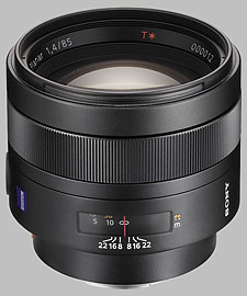 image of the Sony 85mm f/1.4 Carl Zeiss Planar T* SAL-85F14Z lens