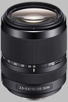 image of the Sony 18-135mm f/3.5-5.6 DT SAM SAL18135 lens