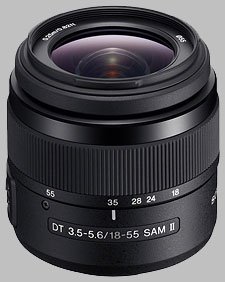 image of the Sony 18-55mm f/3.5-5.6 DT SAM II SAL18552 lens