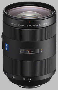 image of the Sony 24-70mm f/2.8 ZA SSM II Zeiss Vario-Sonnar T* SAL2470Z2 lens