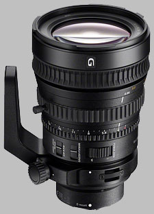 image of the Sony FE 28-135mm f/4 G OSS PZ SELP28135G lens