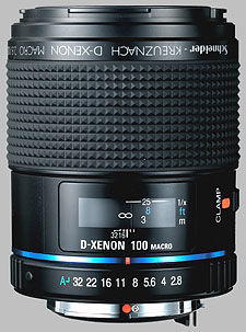 image of the Samsung 100mm f/2.8 Macro Schneider D-XENON lens