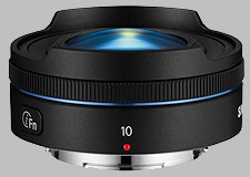 image of the Samsung 10mm f/3.5 Fisheye NX i-Function lens