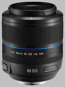 image of the Samsung 60mm f/2.8 Macro ED OIS SSA NX lens