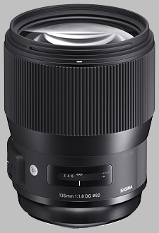 image of the Sigma 135mm f/1.8 DG HSM Art lens