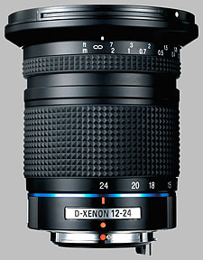 image of the Samsung 12-24mm f/4 ED AL Schneider D-XENON lens