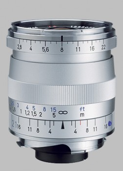 image of the Carl Zeiss 21mm f/2.8 Biogon T* 2.8/21 ZM lens