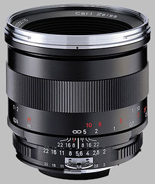 image of the Carl Zeiss 50mm f/2 Makro-Planar T* 2/50 lens