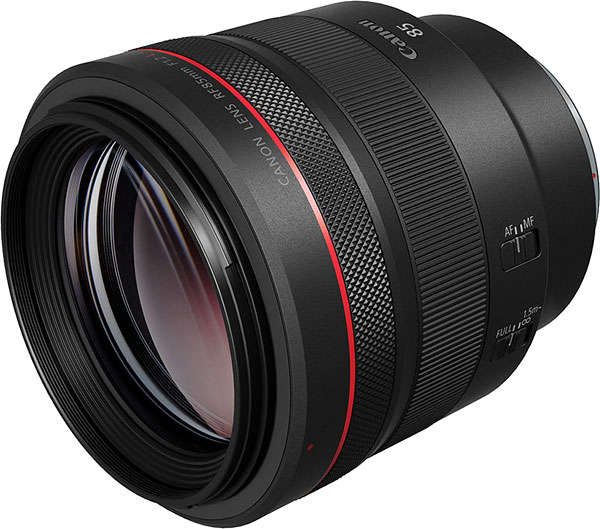 Canon RF 85mm f/1.2L USM Review -- Product Image