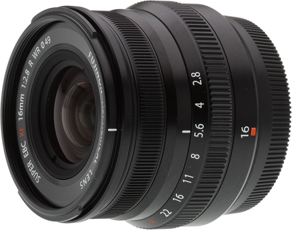 FUJINON XF16mm F2.8 R WR Review -- Product Image