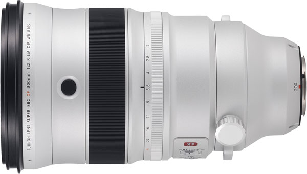 FUJINON XF200mmF2 R LM OIS WR Telephoto Lens Product Image 