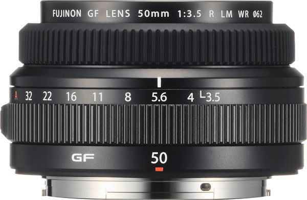 Fujinon GF 50mm f/3.5 R LM WR Review -- Product Image