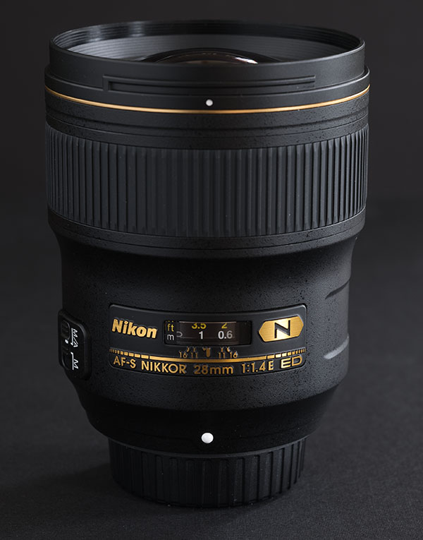 Nikon 28mm f/1.4E ED AF-S Review -- Product Image