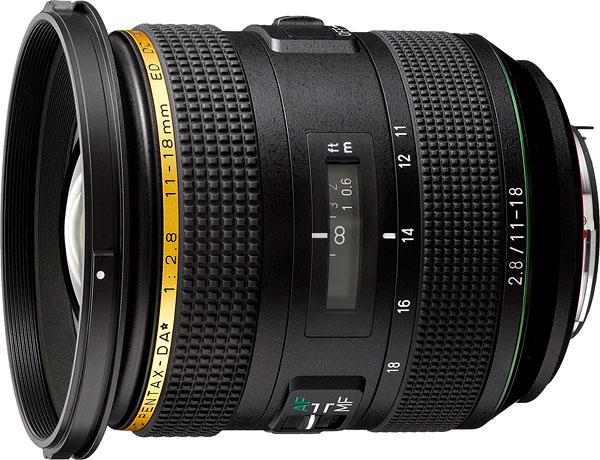 HD PENTAX-DA* 11-18mm F2.8ED DC AW Review -- Product Image