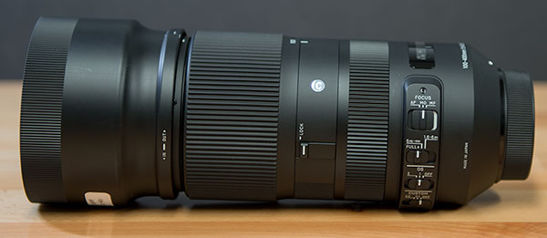 Sigma 100-400mm f/5-6.3 DG OS HSM Contemporary Review -- Product Image
