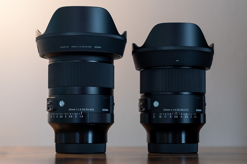 The form Bounty donor Sigma 20mm f/1.4 DG DN Art Review
