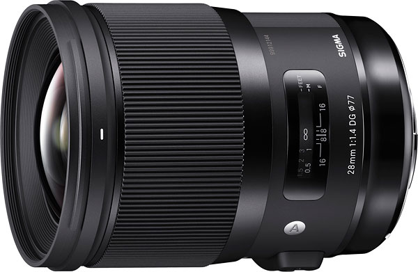 SIGMA 28mm F1.4 DG H Art Review -- Product Image
