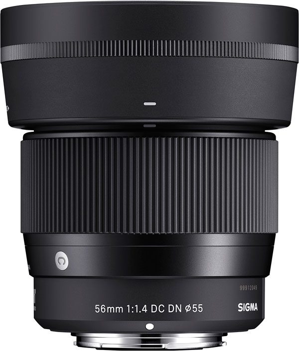 SIGMA 56mm F1.4 DC DN Review -- Product Image
