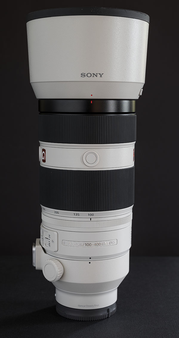 Sony FE 100-400mm f/4.5-5.6 GM OSS Review -- Product Image