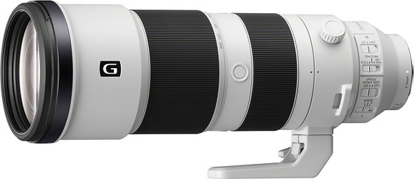 Sony FE 200-600mm F5.6-6.3 G OSS Review -- Product Image