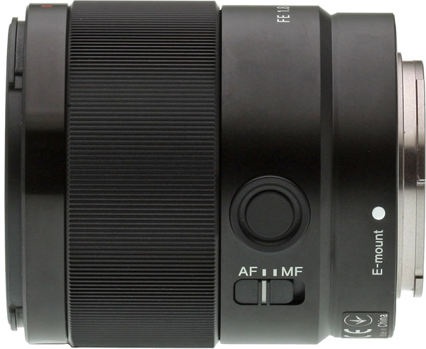 Sony FE 35mm f/1.8 Review -- Product Image