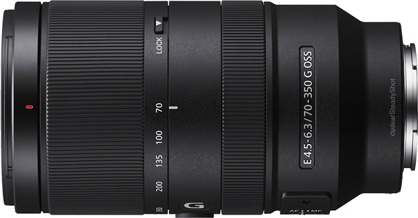 Sony E 70-350mm F4.5-6.3 G OSS Review -- Product Image