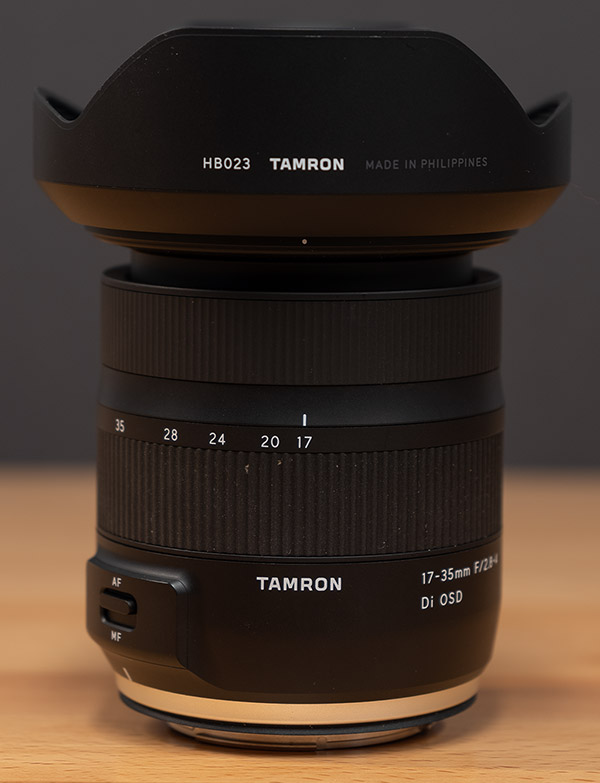 Tamron 17-35mm f/2.8-4 Di OSD Review -- Product Image