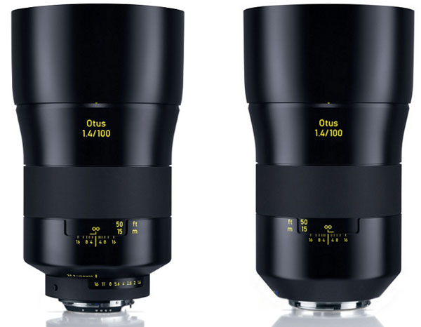 Zeiss 100mm f/1.4 Otus 1.4/100 Review -- Product Image